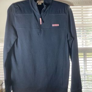 Vineyard Vines navy blue sherpa